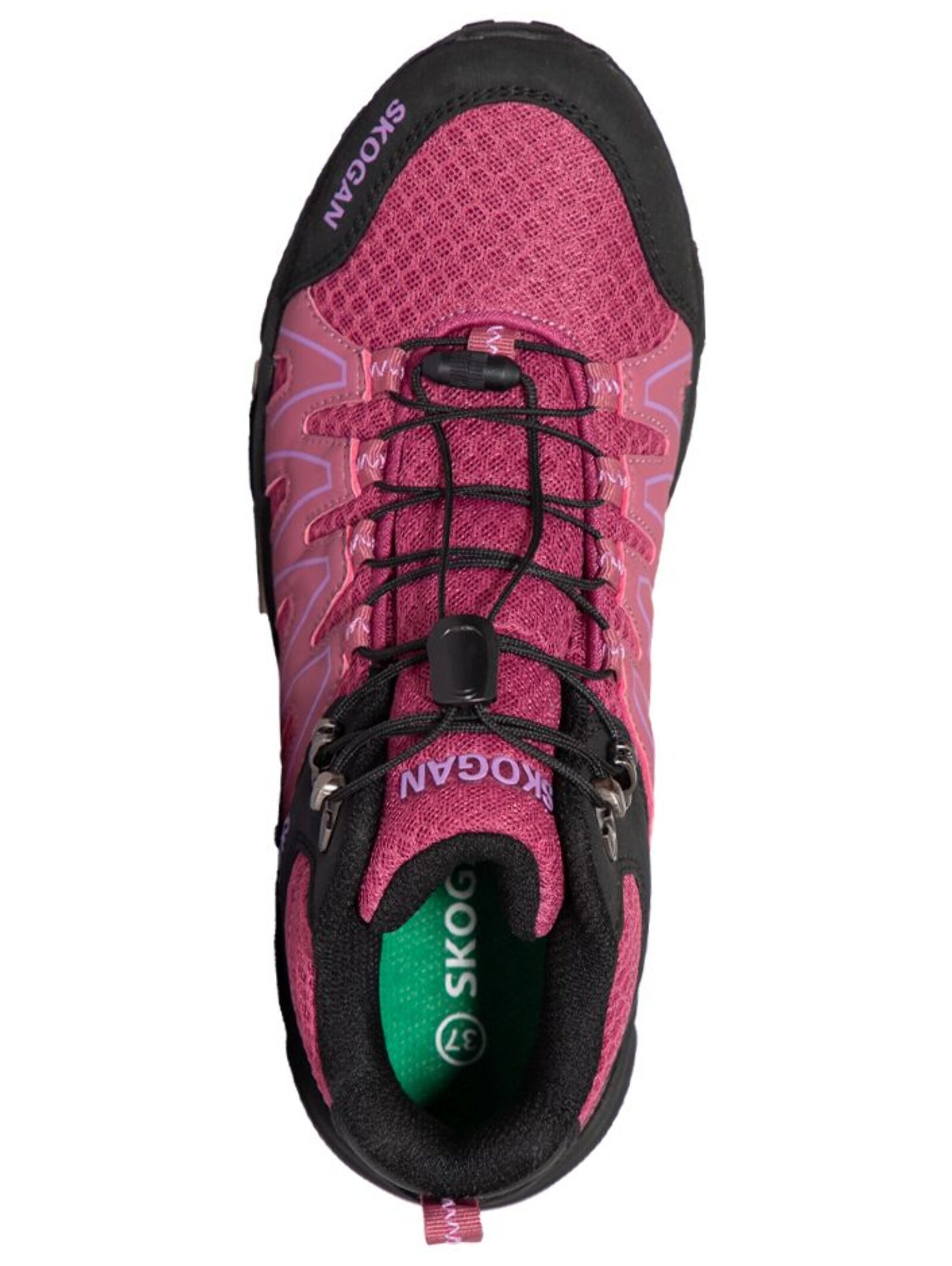 Sneaker bassa di SKOGAN in rosa: superiore
