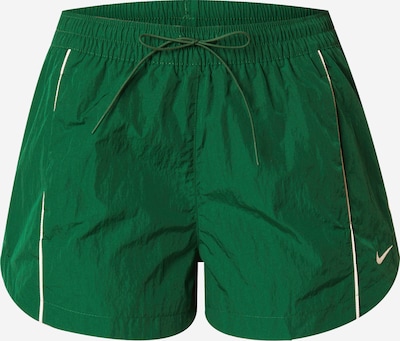 Nike Sportswear Pantalón en verde oscuro / blanco, Vista del producto
