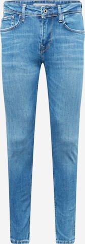 Pepe Jeans Skinny Jeans 'Finsbury' in Blauw: voorkant