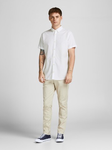 JACK & JONES Regular Fit Hemd 'JJESummer' in Weiß