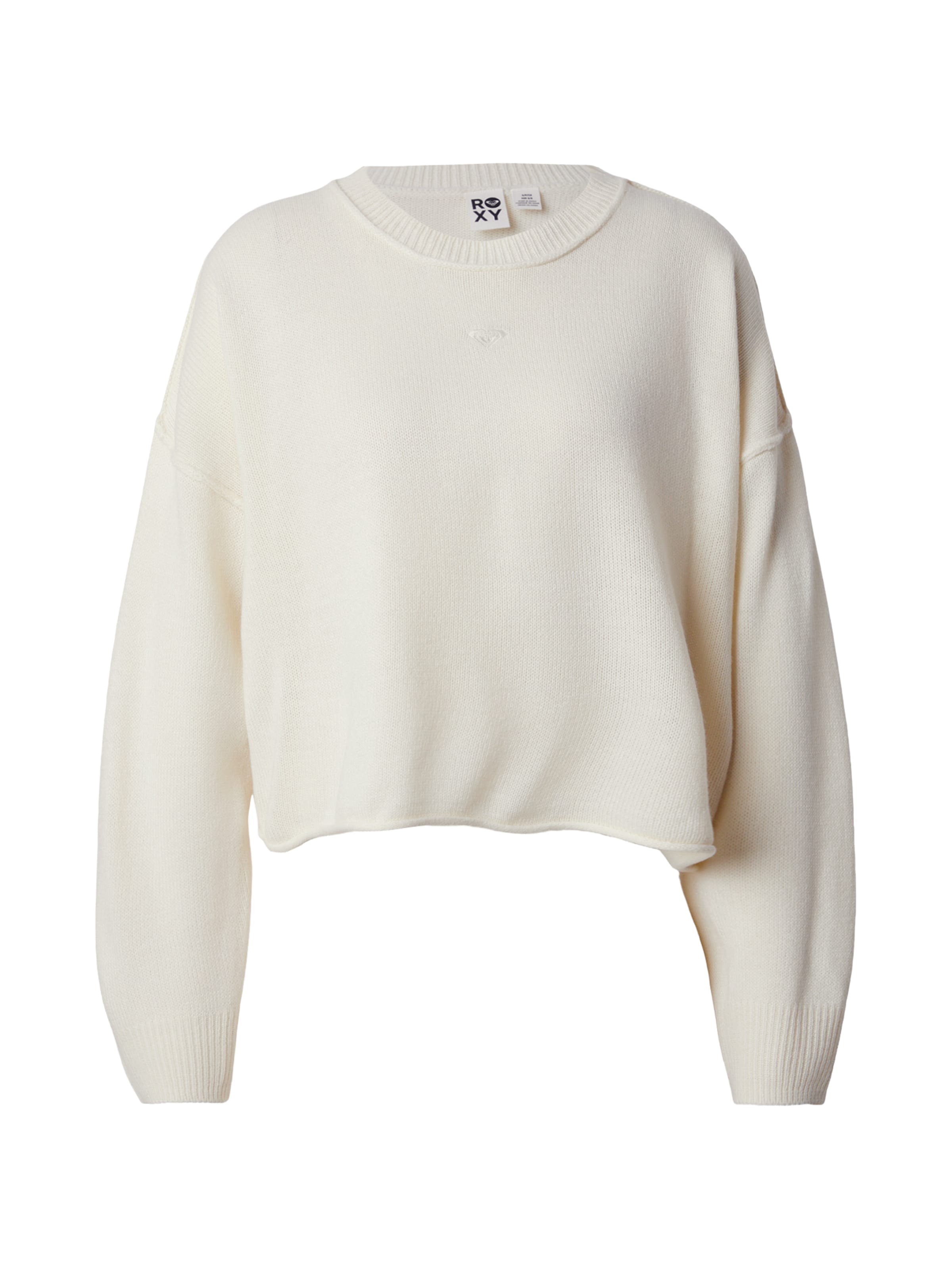 Pullover 'SOMETHING CUTE' di ROXY in bianco: frontale