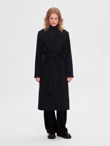 SELECTED FEMME Between-seasons coat 'Rosa' in Black