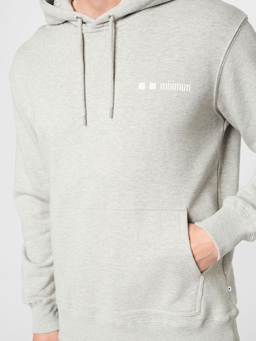minimum Sweatshirt 'LOGE' in Grey