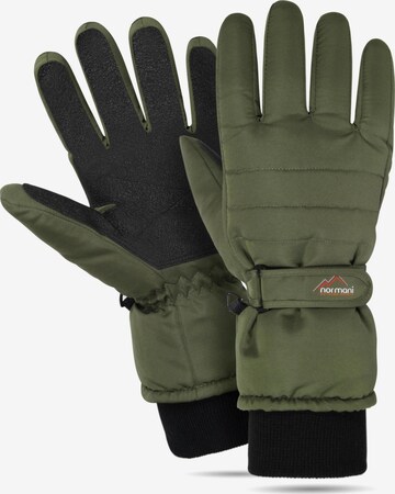 Gants de sport 'Snowguard ProTect' normani en vert : devant