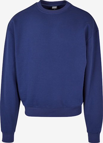 Urban Classics Sweatshirt in Blauw: voorkant