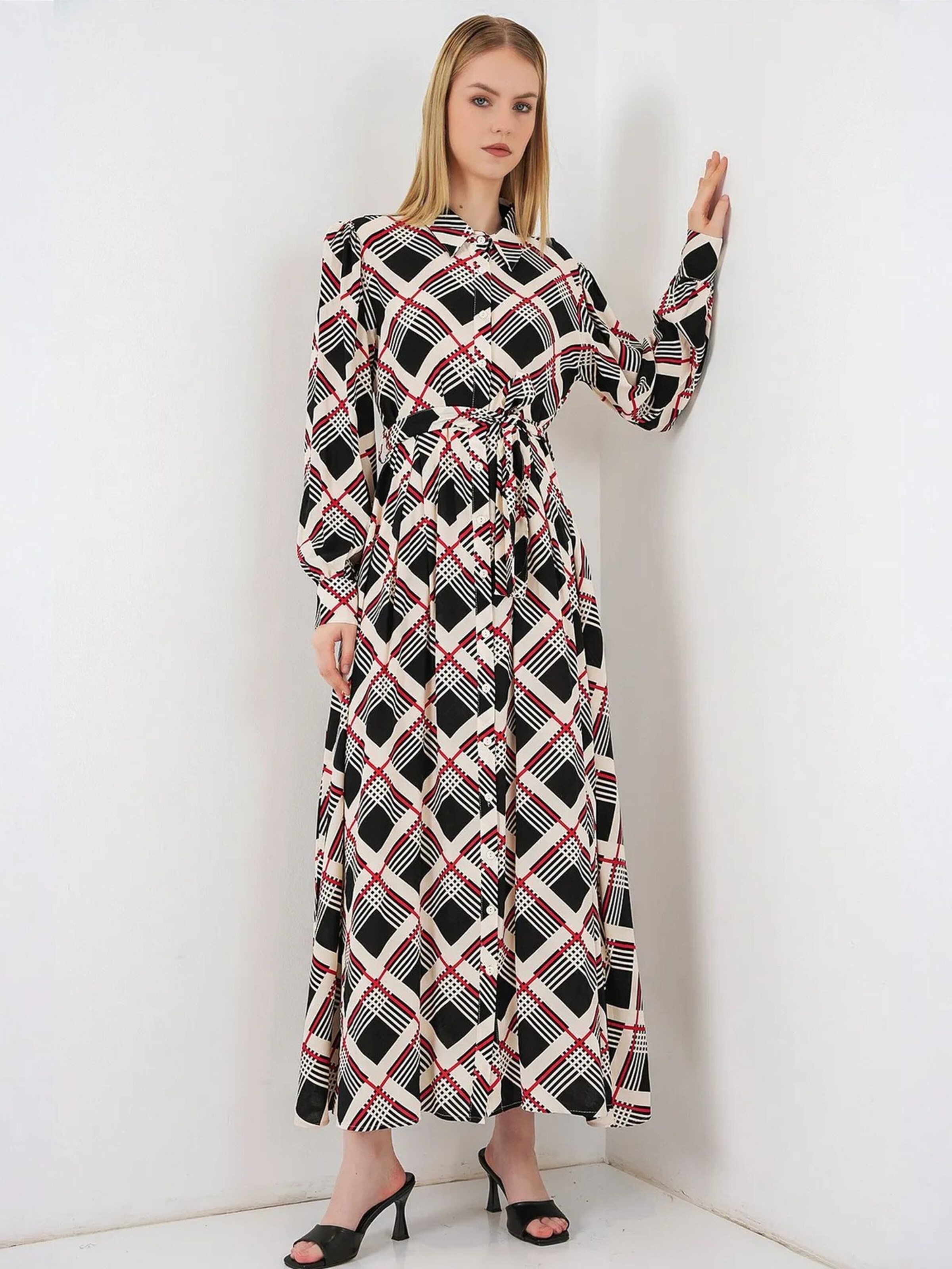 Bigdart Dress in Mixed colours