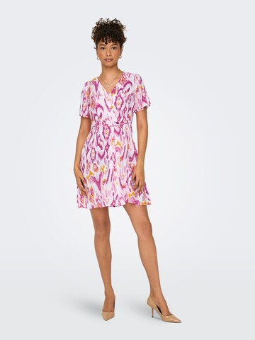 Robe-chemise 'EVIDA' ONLY en rose