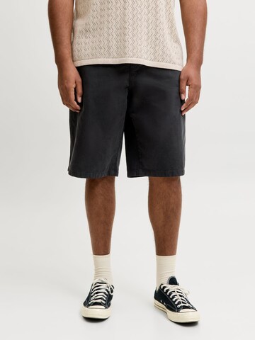 JACK & JONES Baggy Broek in Zwart: voorkant