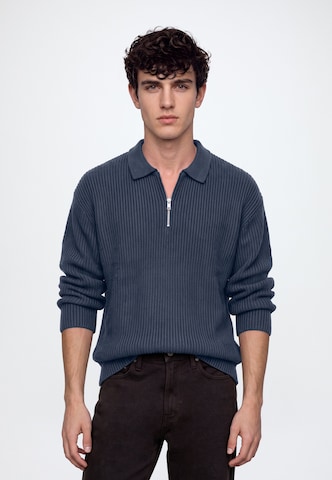 Pull-over 'JREBLOGAN' JJ Rebel en bleu