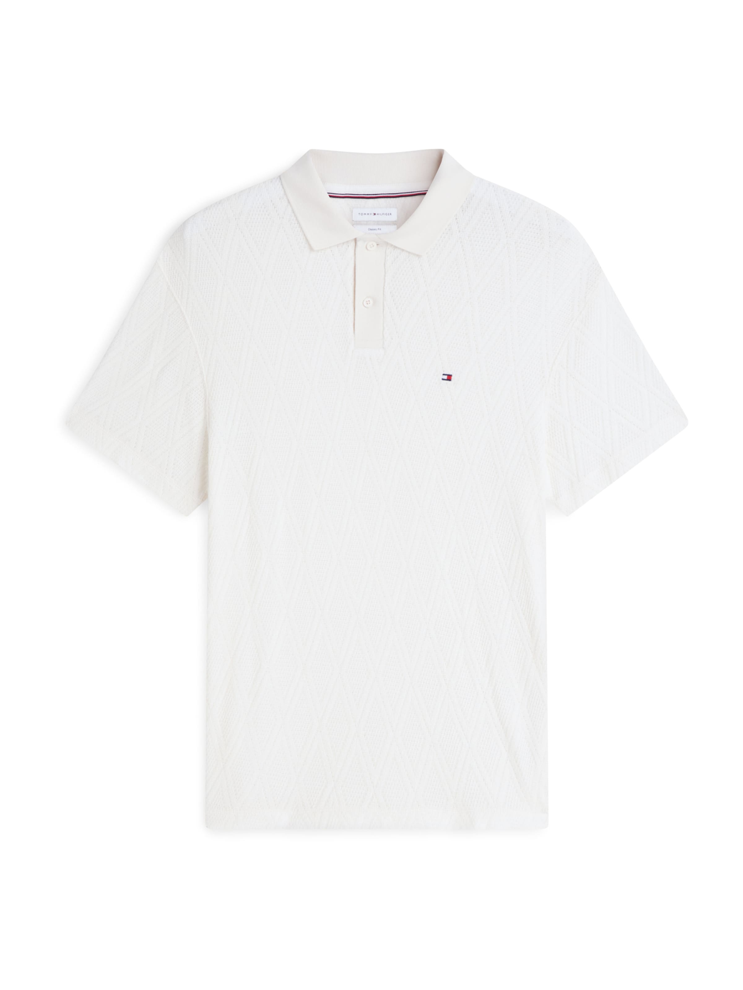 TOMMY HILFIGER Pulóver - fehér: elől