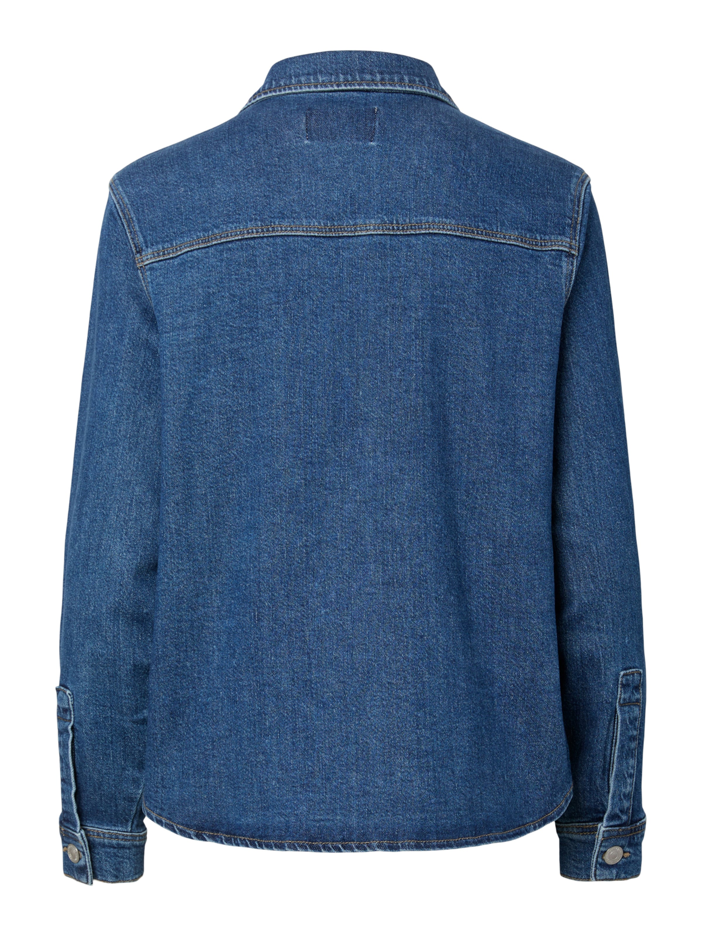 PIECES Bluzka 'PCSILKE' w kolorze niebieski