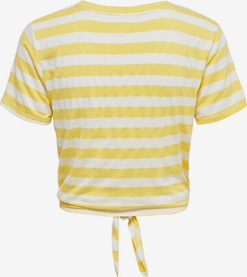 T-shirt ONLY en jaune