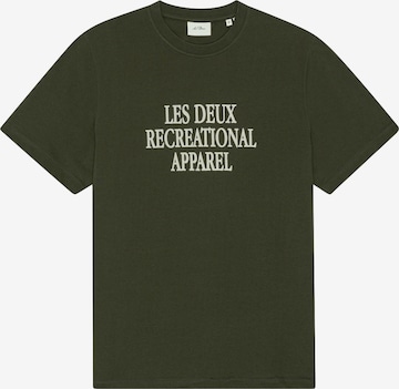 Les Deux - Camiseta 'From Copenhagen' en verde: frente