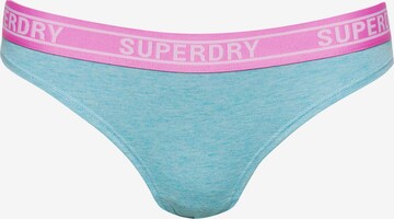 Slip Superdry en bleu : devant