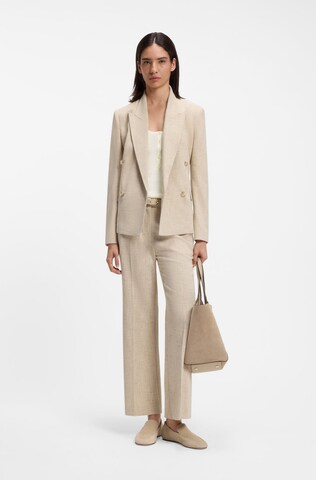 BOSS Stricktop 'Fafflesia' in Beige