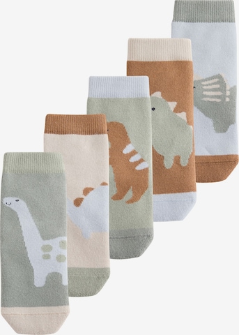 Next Socks in Beige: front