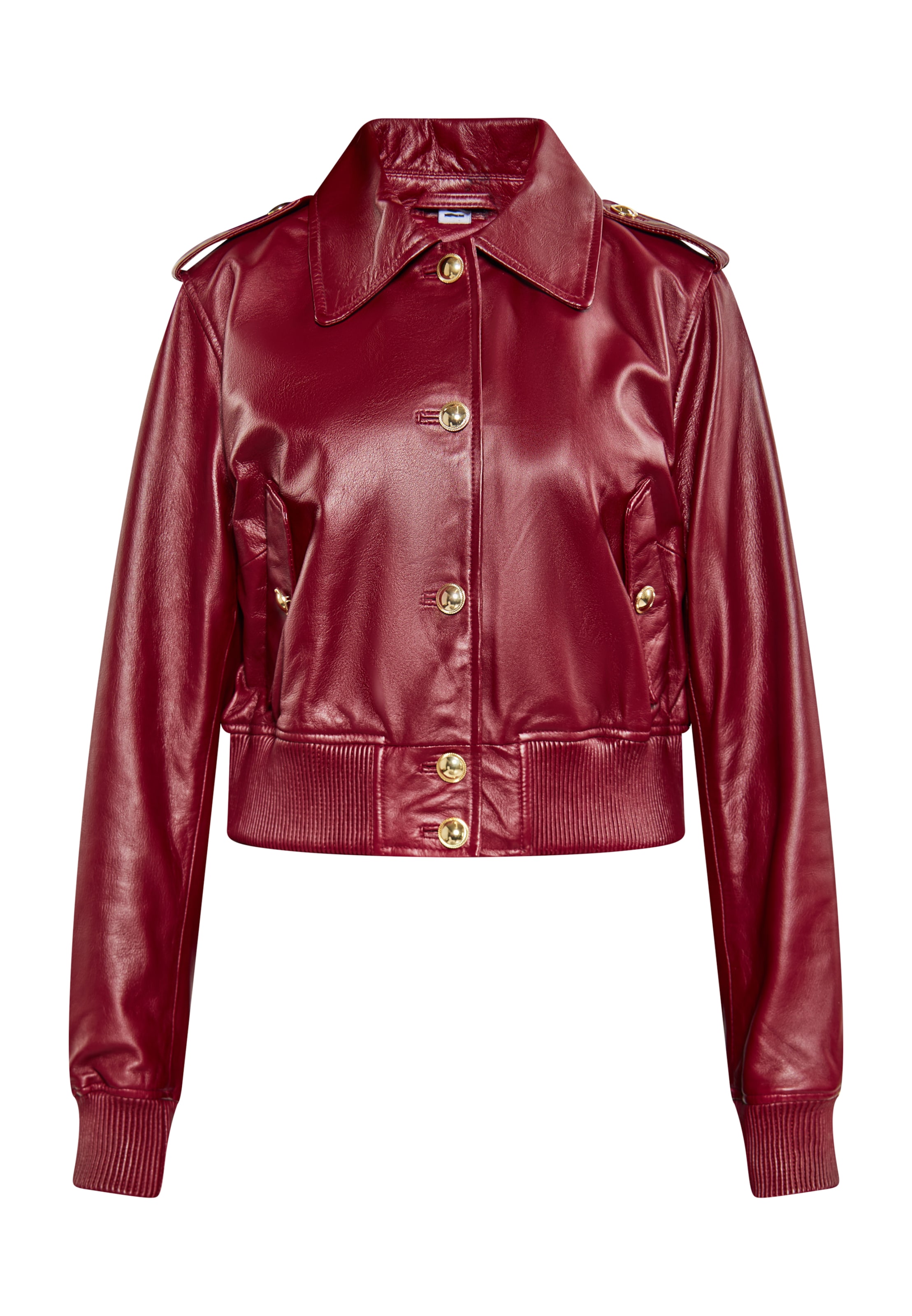 faina Φθινοπωρινό και ανοιξιάτικο μπουφάν σε κόκκινο: μπροστά