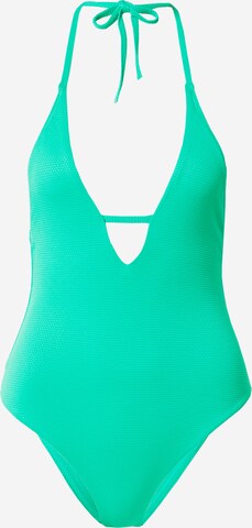 ETAM Triangle Swimsuit 'FIRSTY' in Green: front