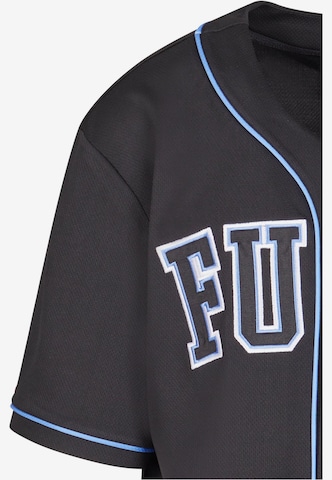 FUBU Regular fit Button Up Shirt in Black