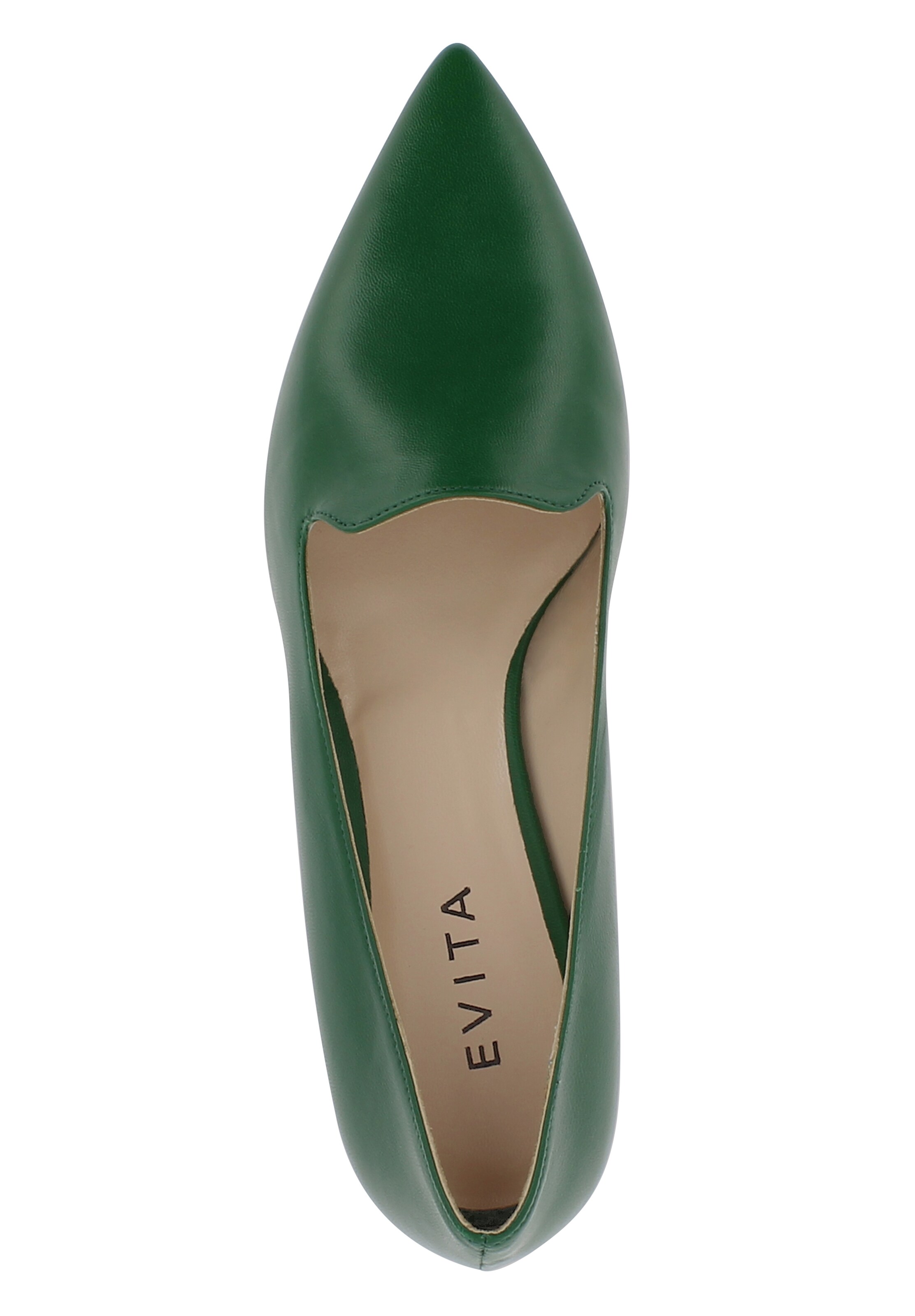 EVITA Slip-ons 'FRANCA' in Green