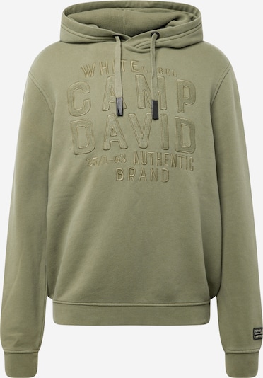 CAMP DAVID Sweatshirt in khaki, Produktansicht