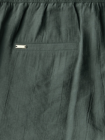STREET ONE Wide Leg Hose in Grün