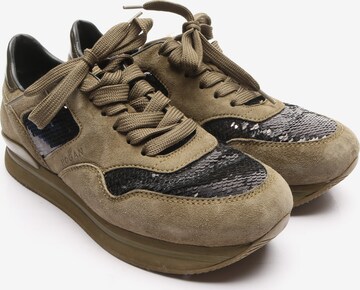 HOGAN Turnschuhe / Sneaker 38,5 in Grün: Vorderseite