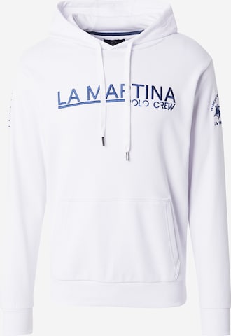 La Martina Collegepaita värissä valkoinen: etupuoli