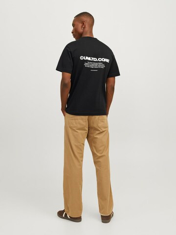 juoda JACK & JONES Marškinėliai 'JCOAero'