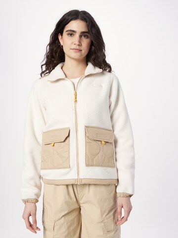 Veste en polaire fonctionnelle 'ROYAL ARCH' THE NORTH FACE en blanc : devant