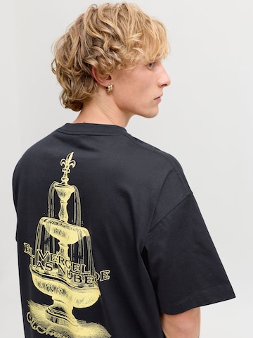 JACK & JONES Tričko 'JORAtocha' - Čierna