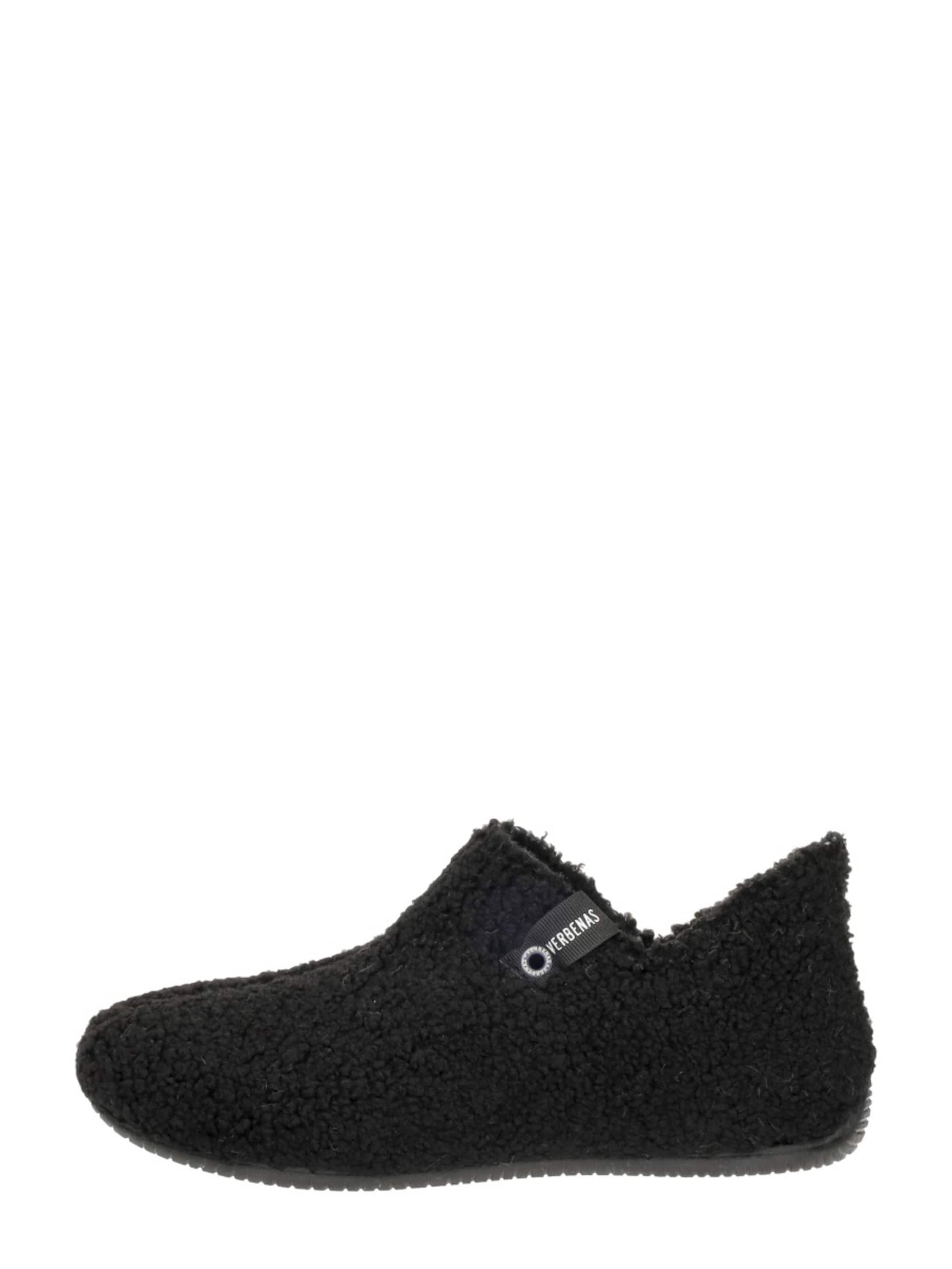 VERBENAS Huisschoenen 'Yoi' in Zwart: voorkant