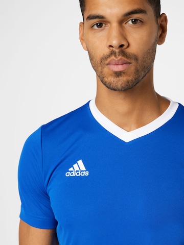 T-Shirt fonctionnel 'Entrada 22' ADIDAS SPORTSWEAR en bleu