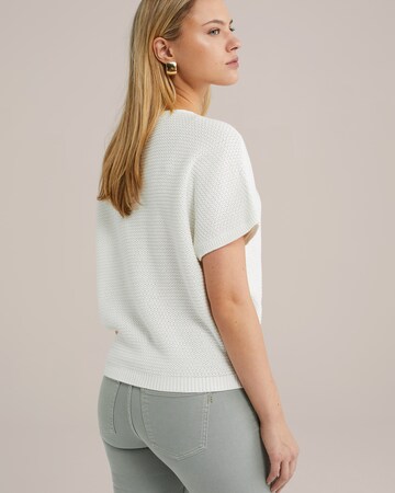 Cardigan WE Fashion en blanc