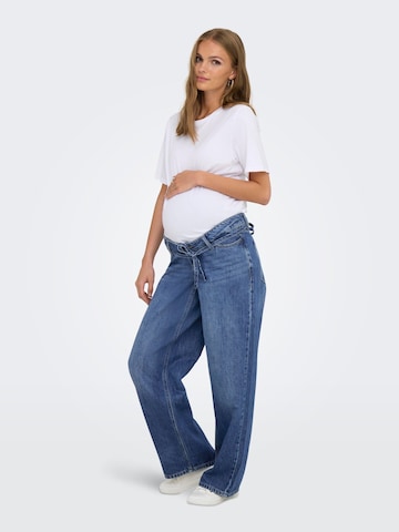Baggy Jeans 'OLMGianna' di Only Maternity in blu