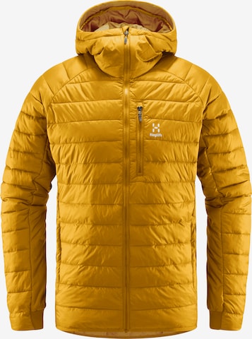 Haglöfs Outdoor jacket 'Spire Mimic' in Yellow: front