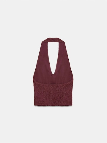 Dilvin - Blusa 'Blusen' em vermelho
