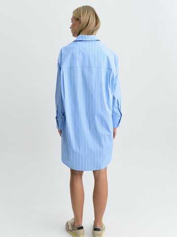 FEMSSY Tunika 'TUNIC STRIPE DRESS BLUE' – modrá