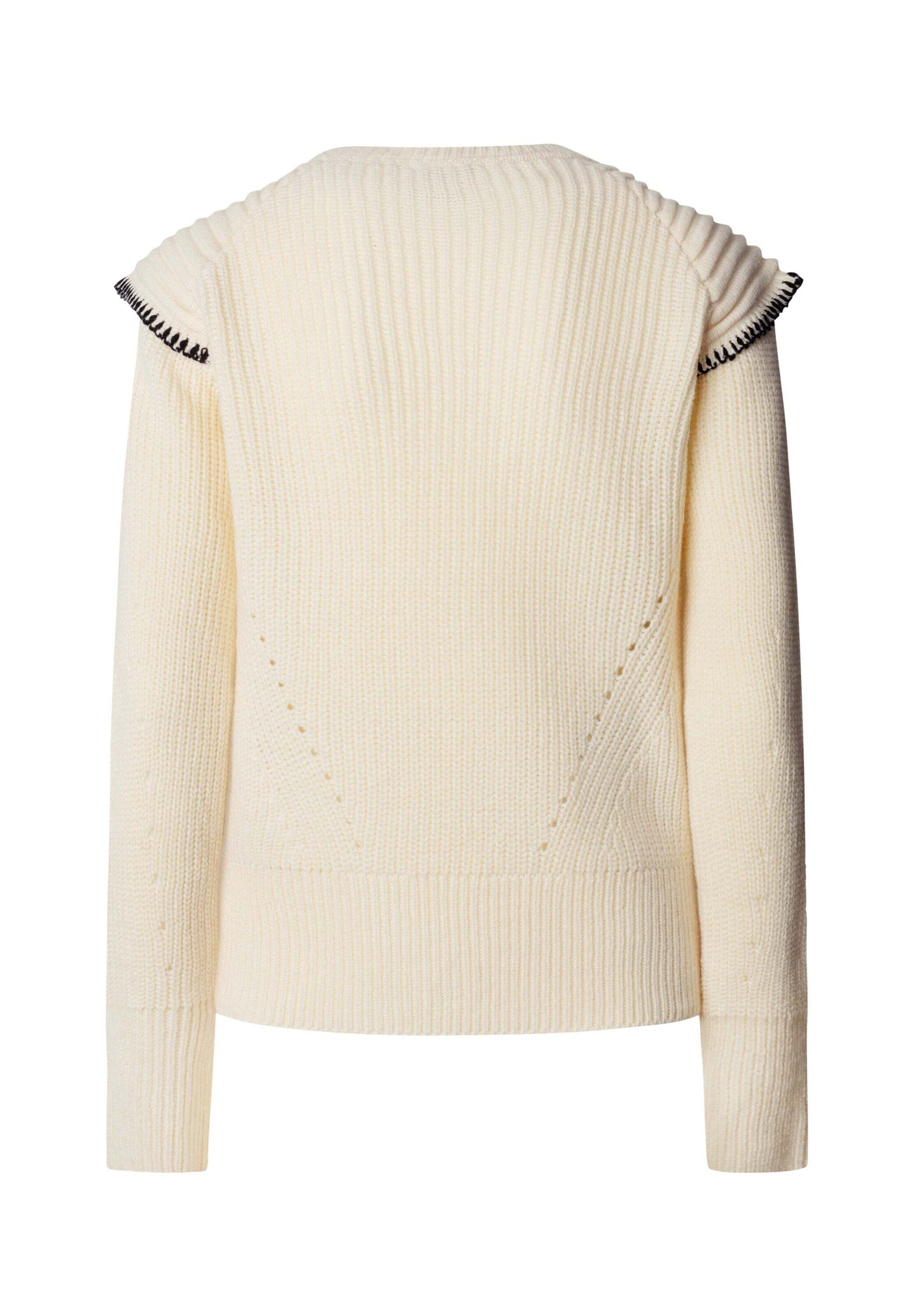 Pepe Jeans Trui 'Analia' in Wit