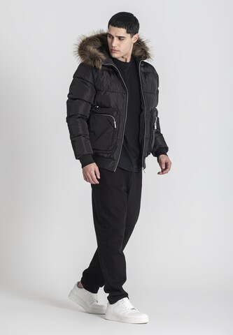 Gianni Kavanagh Winterjas 'Utility' in Zwart