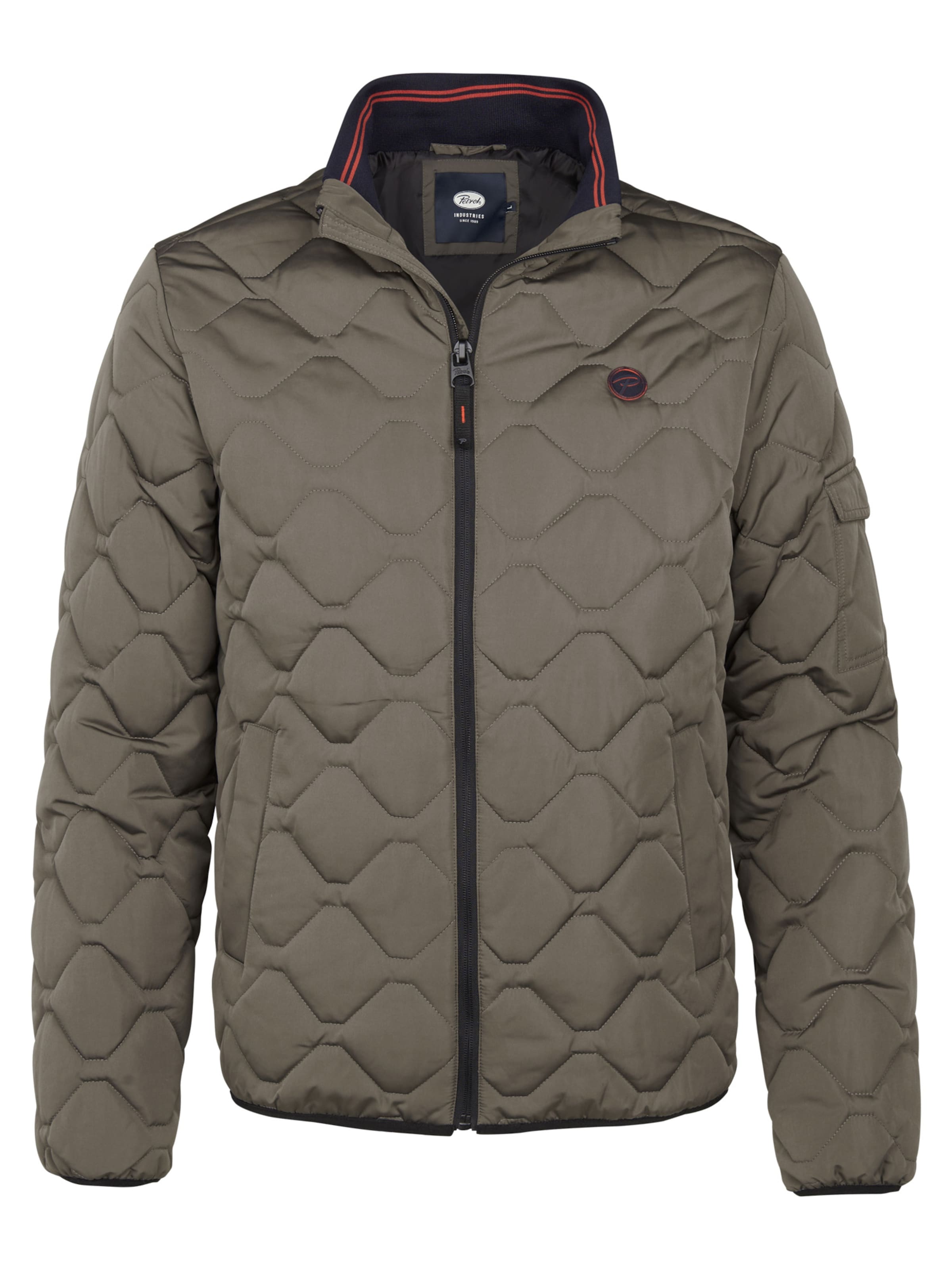 Veste d’hiver Petrol Industries en gris : devant