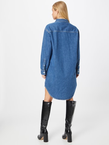 Calvin Klein Blousejurk in Blauw