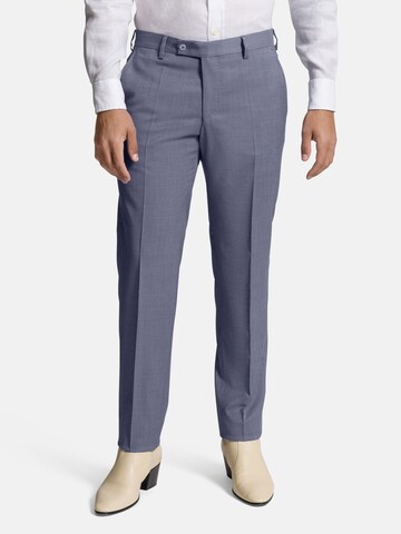 Baldessarini Slimfit Pantalon 'Massa' in Blauw: voorkant