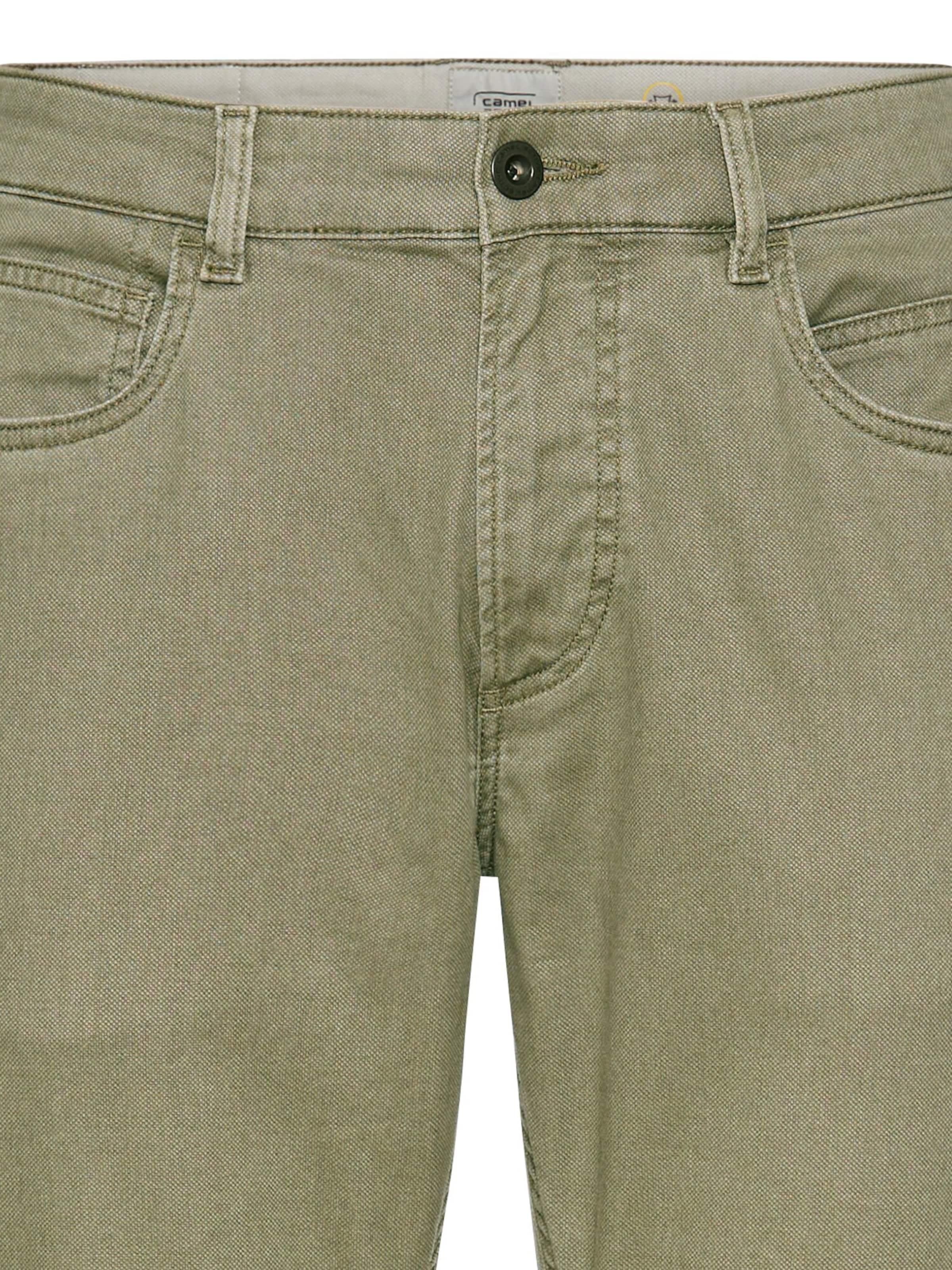 CAMEL ACTIVE Regular Regular Fit 5-Pocket Hose in Grün