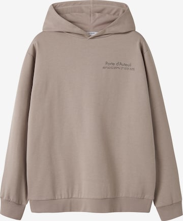 TWO SOON Sweatshirt i beige: forside