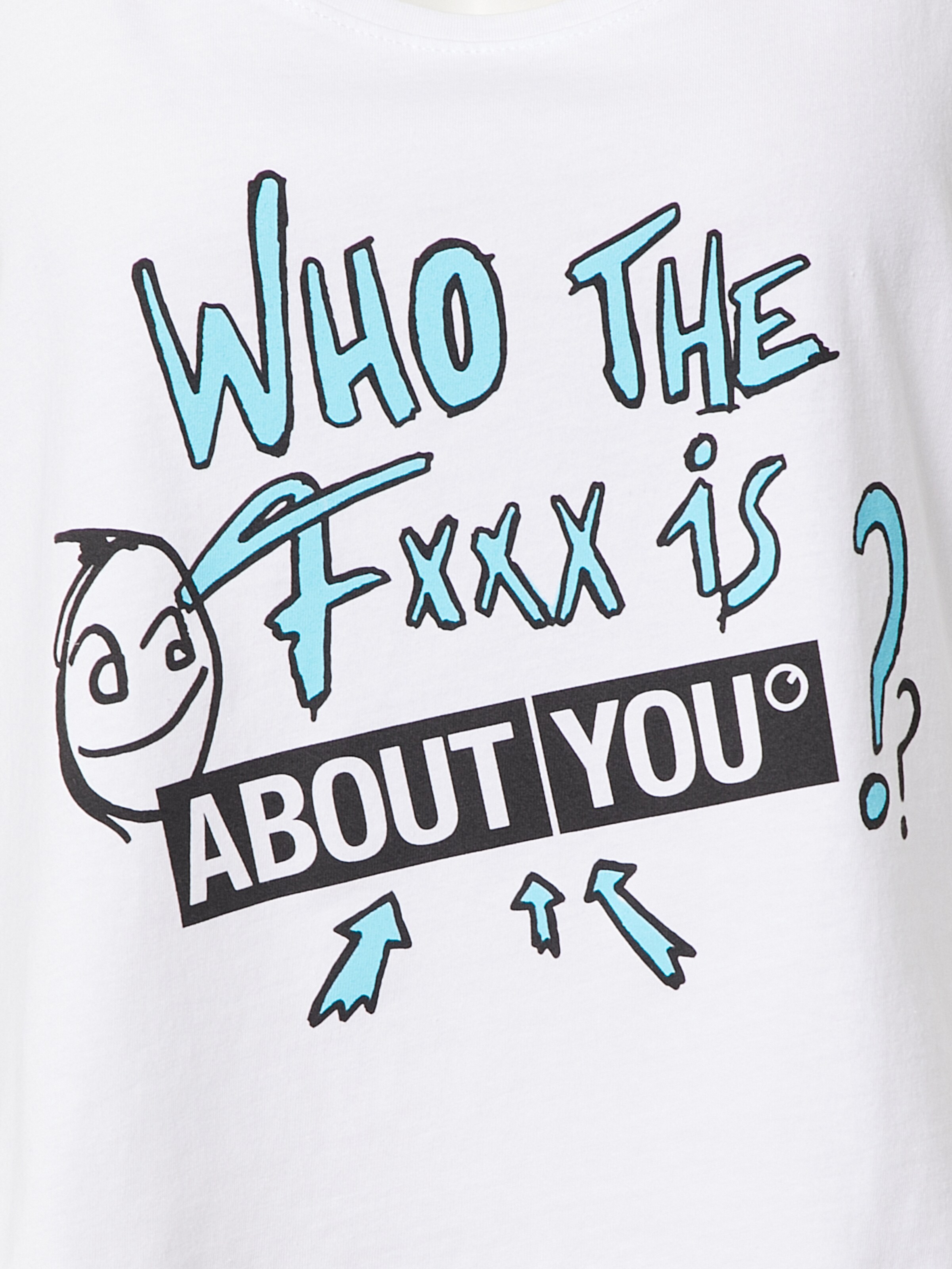 Top 'Silvana' di ABOUT YOU Limited in bianco