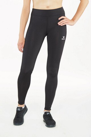 ERIMA Skinny Sporthose in Schwarz: Vorderseite