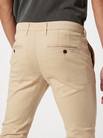 INDICODE JEANS Regular Chino 'Rafle' in Beige