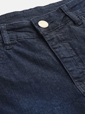 Cellbes of Sweden Slimfit Cropped Jeans mit Fünf-Taschen-Design in Blau