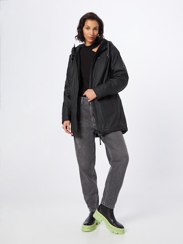Ragwear Prehodna jakna 'ZUZKA' | črna barva